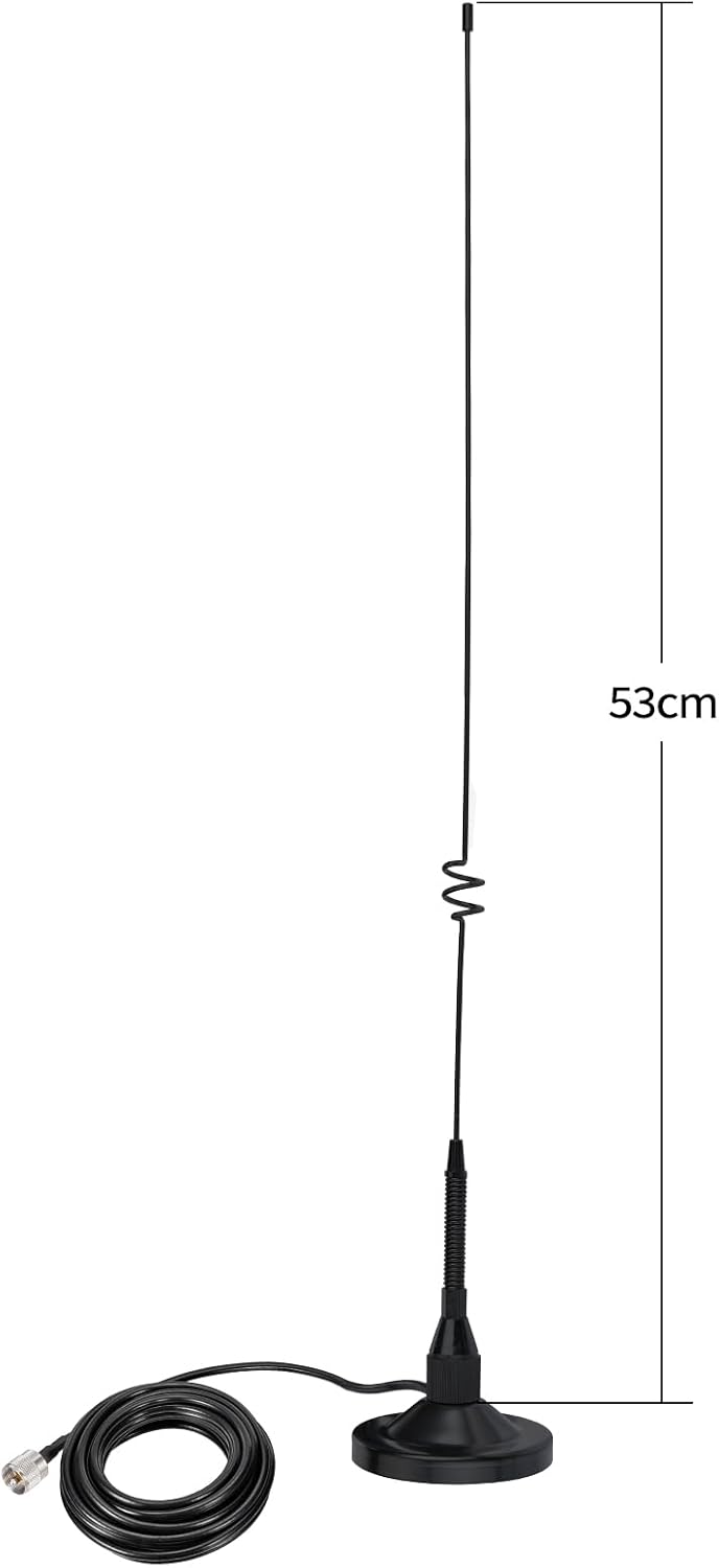 Bingfu Dual Band VHF UHF 136-174MHz 400-470MHz Mobile Ham Radio Antenna