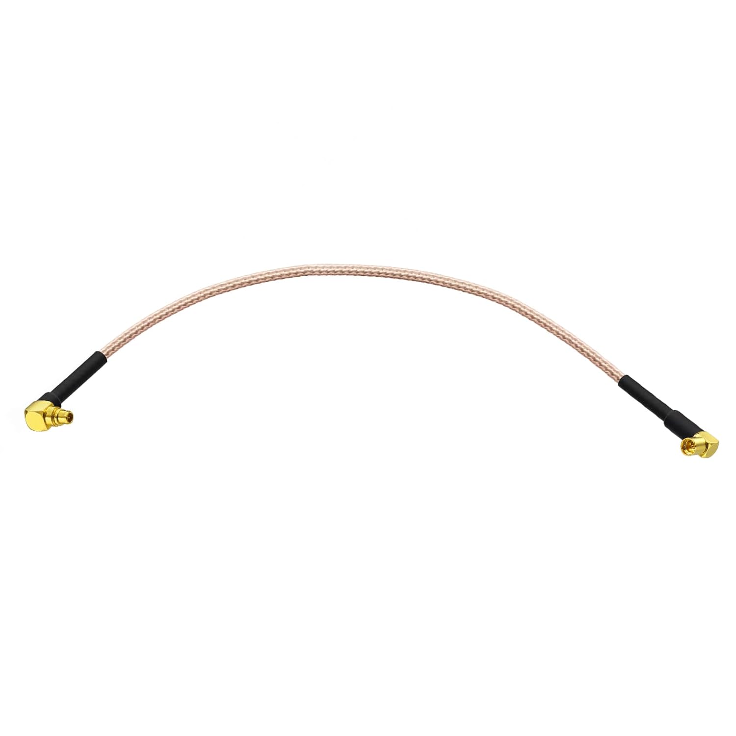 BINGFU MMCX Male to Female RG-178 Coaxial Jumper Cord RF Pigtail Cable for RF Applications Base Station SDR Radios Wireless Network Antenna