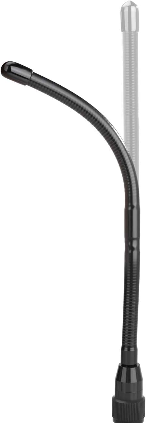 Bingfu 27MHz CB Radio Antenna Soft Whip 10.8Inch PL259 UHF Male Compatible with Cobra Midland Uniden President for Vehicle Car Truck