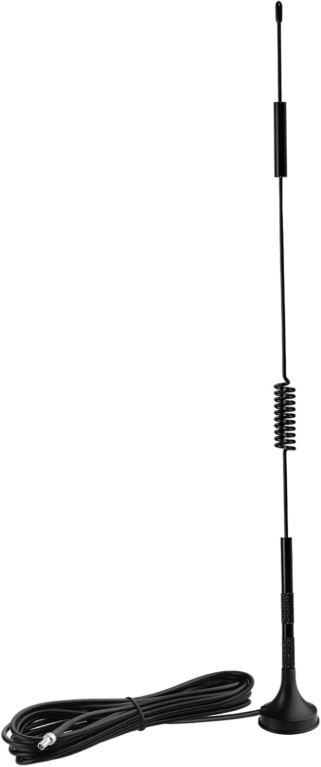 Bingfu High Gain 5dBi TS9 Mimo Mifi Hotspot Magnetic Base 4G Antenna Compatible with 4G LTE MiFi Mobile Hotspot Router USB Modem Dongle Adapter Verizon AT&T T-Mobile Sprint Mobile Broadband Modem