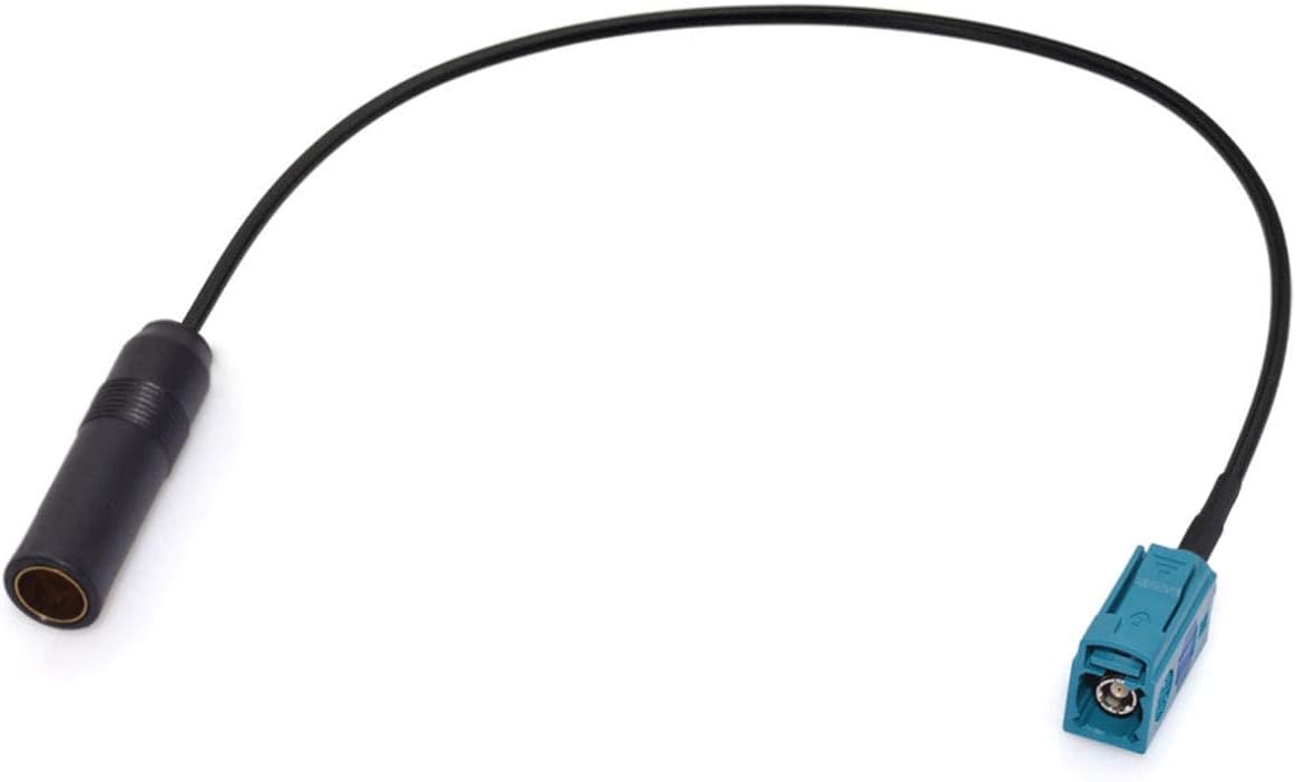 Fakra Z Buchse auf DIN Buchse Verlängerungskabel 30cm für DAB FM Autoantenne Auto Stereo Audio HD Radio Head Unit CD Media Player Receiver