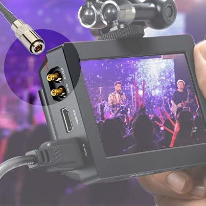 DIN 1.0/2.3 Stecker auf BNC-Stecker 75 Ohm Vedio SDI-Kabel 1m für HD SDI 3G SDI Vedio-Rekorder Camera Assist Monitor Audio Gateway Hub Broadcast Router Frame Synchronizer Sync Converter