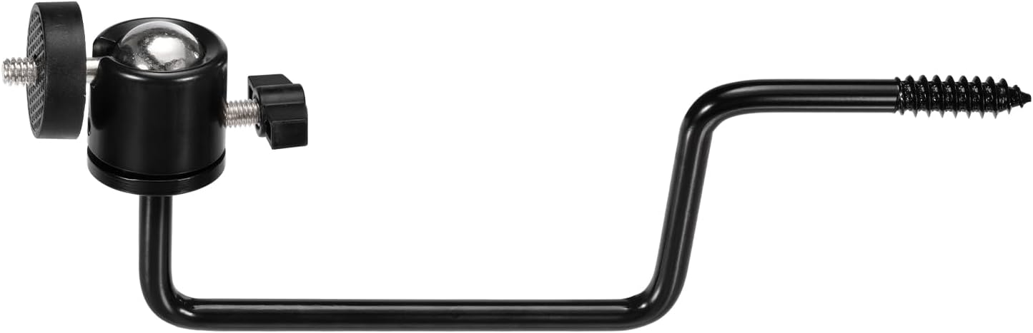 BINGFU M5 Screw Trail Camera Mount Hunting 360 Degrees Rotating Camera Tree Holder Bracket Quick Connect Mounting Kit for All Kinds of Hunting Cameras Night Vision Camera Solar Panel Chargers