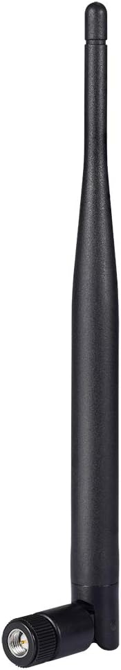 Bingfu 4G LTE Antenne SMA Stecker 6dBi Mobilfunk Antenne 2-Pack Kompatibel mit Wireless CPE Router Hotspot Mobilfunk Gateway Industrieller IoT Router Trail Kamera Spielekamera Außenüberwachungskamera