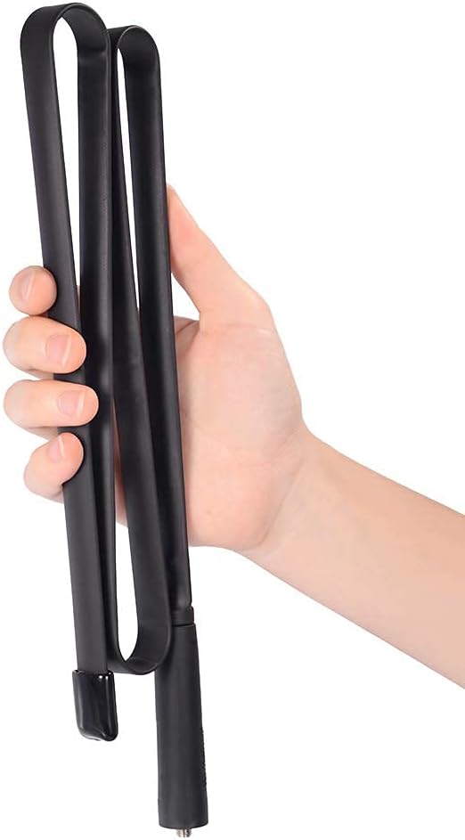 Bingfu Dualband UKW UHF 144/430 MHz 108 cm Faltbare CS Tactical SMA-Buchse Amateurfunkantenne für Wouxun Baofeng BF-F8HP UV-5R UV-82 BF-888S GT-3 Handschinken-Funksprechgerät