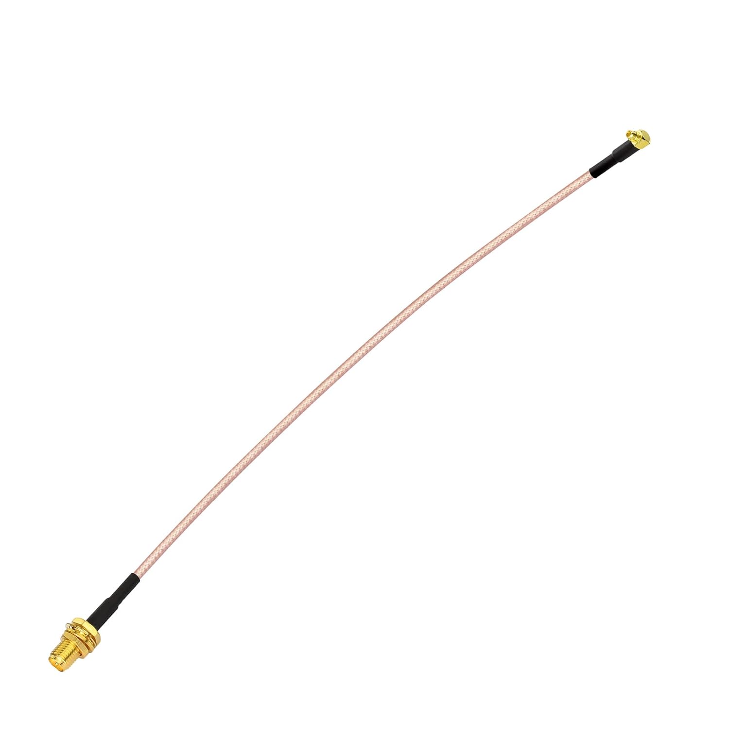 BINGFU MMCX Male to SMA Female RG316 Coaxial Jumper Cord Cable Adapter Converter 7.87inch for PFV RC Parts