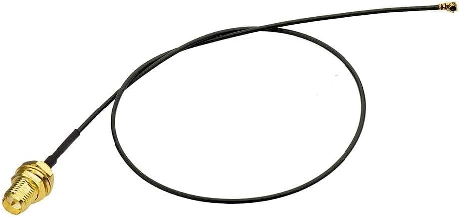 Bingfu Bulkhead Mount WiFi Antenna Cable 20cm 8 inch 2-Pack for Intel AX200NGW 8265AC 8265NGW 7265AC 9560AC M.2 NGFF Interface Wireless Network Card WiFi Adapter