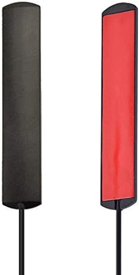 Bingfu Car Radio Antenna FM Windscreen Antenna Universal FM Car Antenna Patch Windscreen Paste with DIN Plug 3M Extension Cable for Vehicle Car Truck SUV Radio Stereo Receiver Tuner