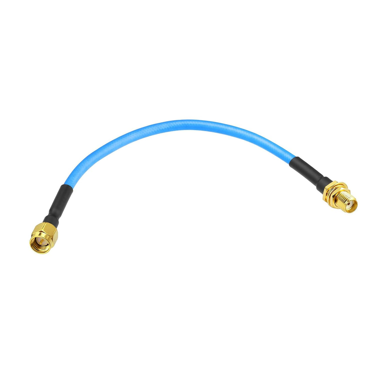 BINGFU SMA Buchse auf SMA Stecker RG402 Halbflexibles Kabel 15 cm