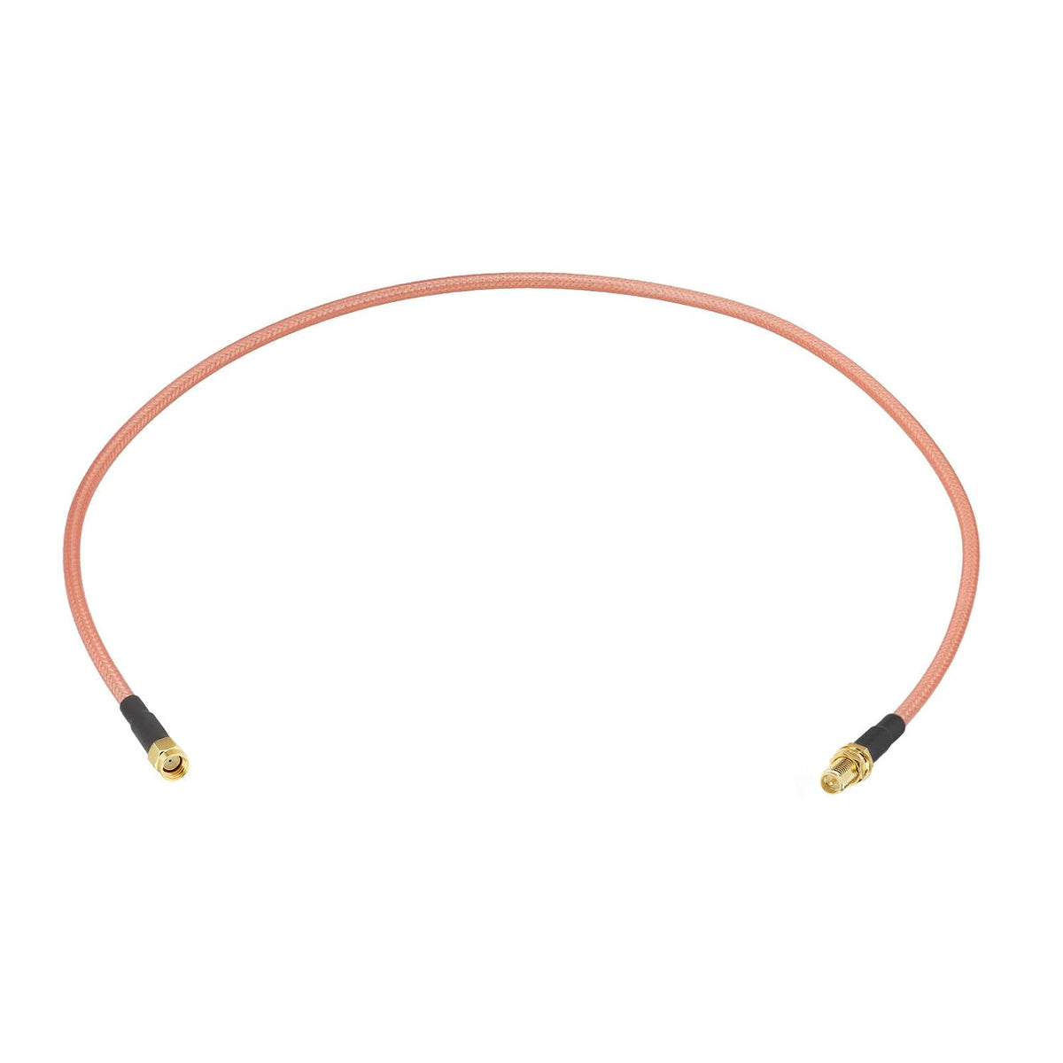 BINGFU RP-SMA Kabel 60 cm RP-SMA Buchse auf Stecker RG400-Kabel