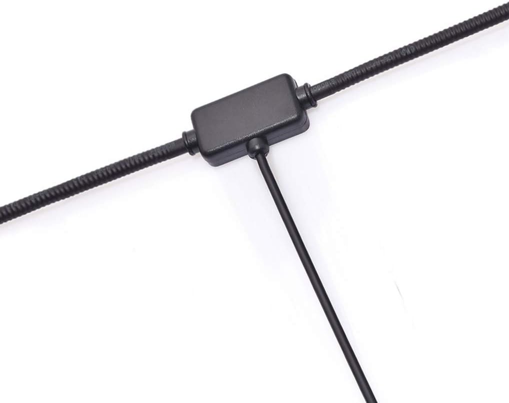 Bingfu Police Radio Scanner Antenne 20-1300MHz BNC-Stecker Dipolantenne Auto Ham Radio Amateurfunk Mobile Scanner Antenne Kompatibel mit Uniden Bearcat Whistler Radio Shack Scanner