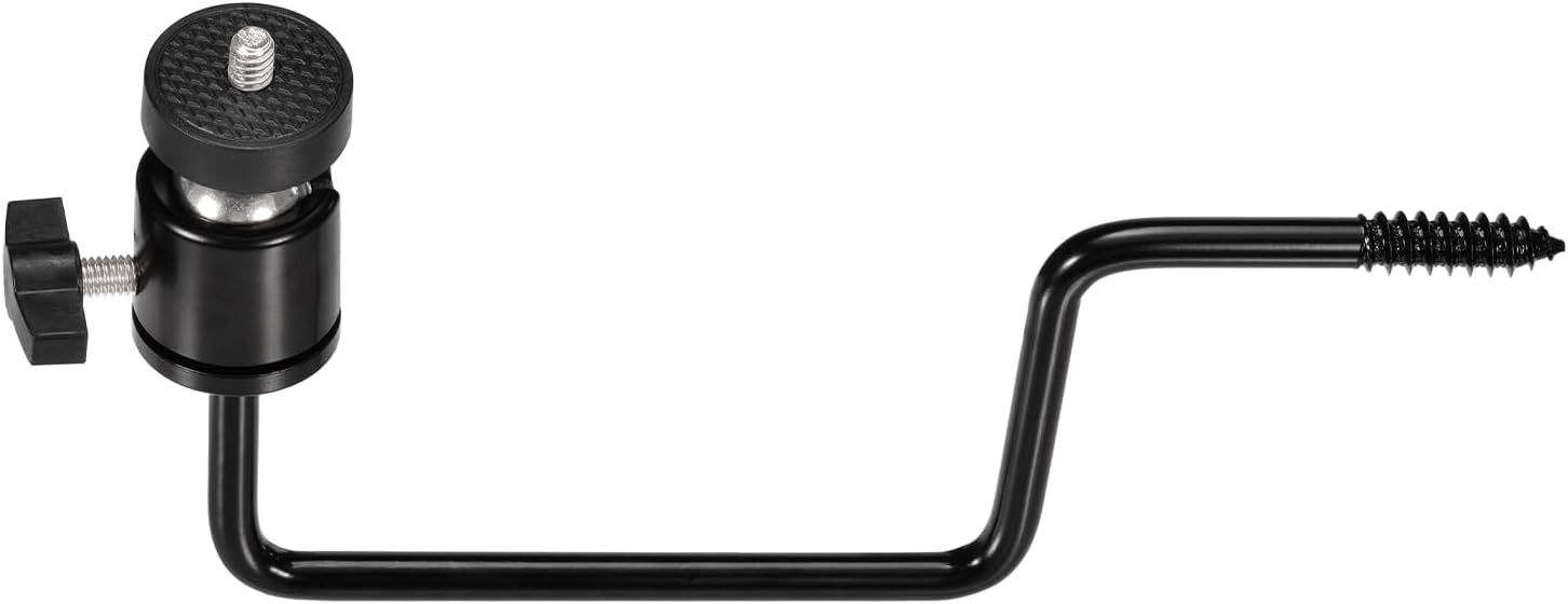 BINGFU M5 Screw Trail Camera Mount Hunting 360 Degrees Rotating Camera Tree Holder Bracket Quick Connect Mounting Kit for All Kinds of Hunting Cameras Night Vision Camera Solar Panel Chargers