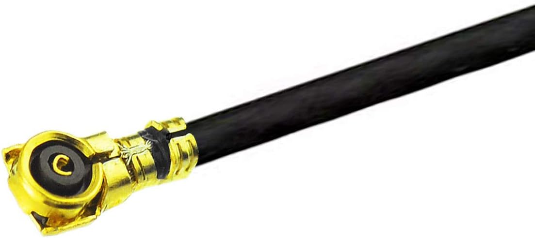 WLAN Antenne 2,4GHz 5GHz 5,8GHz 8dBi RP-SMA-Stecker Antenne & 25cm U.FL IPX IPEX MHF4 zu RP-SMA Buchse Verlängerungskabel 2-Pack für M.2 NGFF Intel Wireless Netzwerkkarte WiFi Adapter Laptop