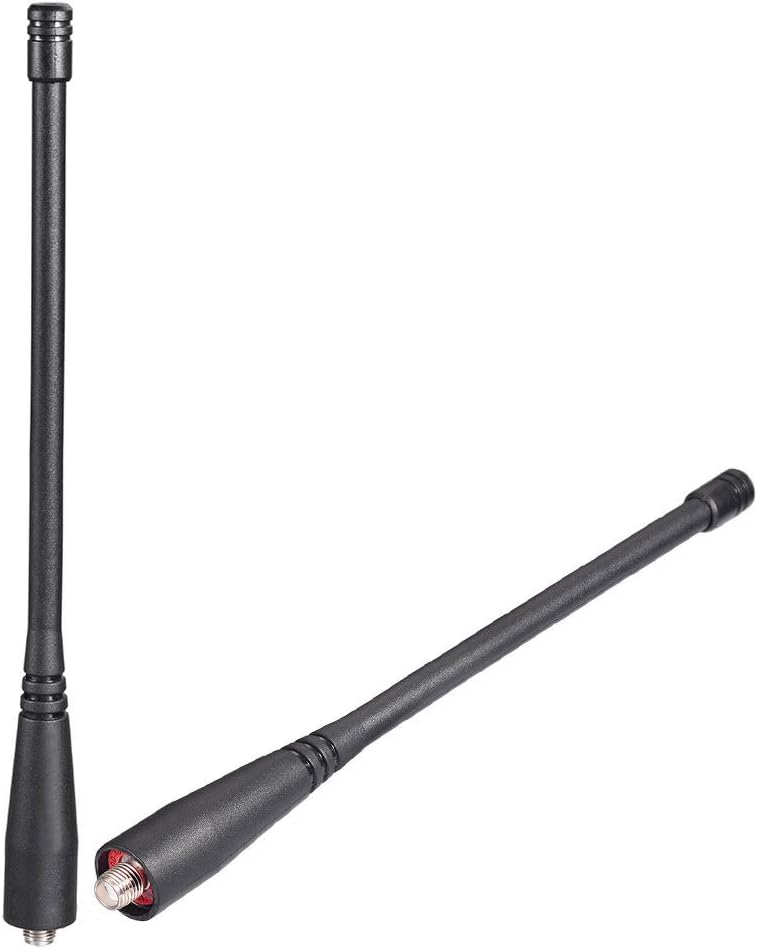 Bingfu Dual Band VHF UHF 136-174MHz 400-470MHz Ham Radio Antenna Handheld Two Way Radio Walkie Talkie SMA Female Soft Antenna 2-Pack for Wouxun Baofeng BF-F8HP UV-5R UV-82 BF-888S GT-3 Radio