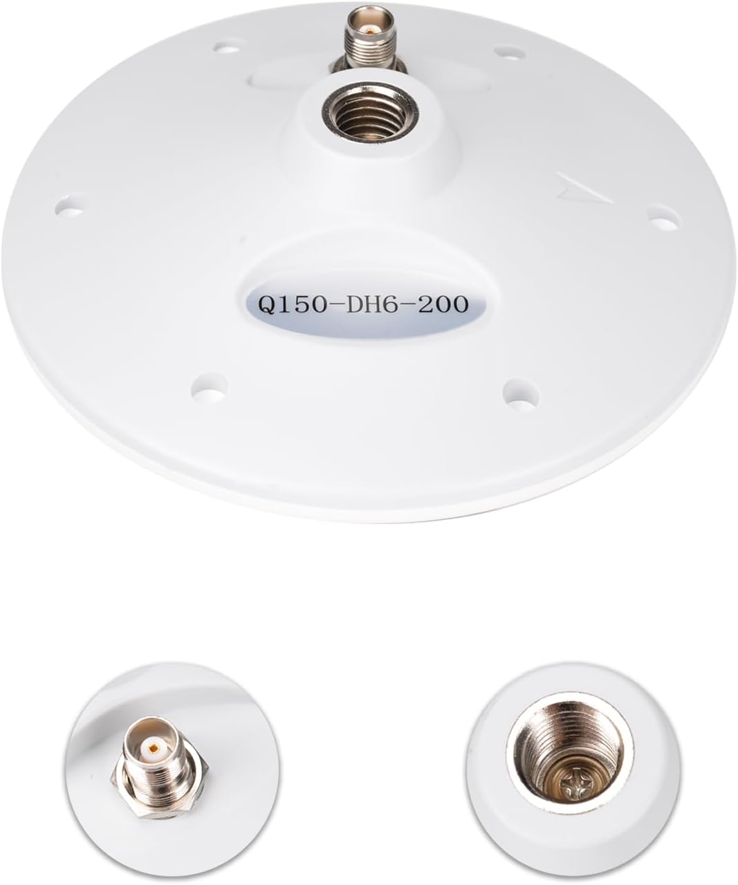 Bingfu High Precision Positioning GNSS Antenna TNC Male Magnetic Base Antenna Support GPS Beidou GLONASS and Galileo System for Vehicle Marine Boat Positioning Smart Agriculture Drone Positioning