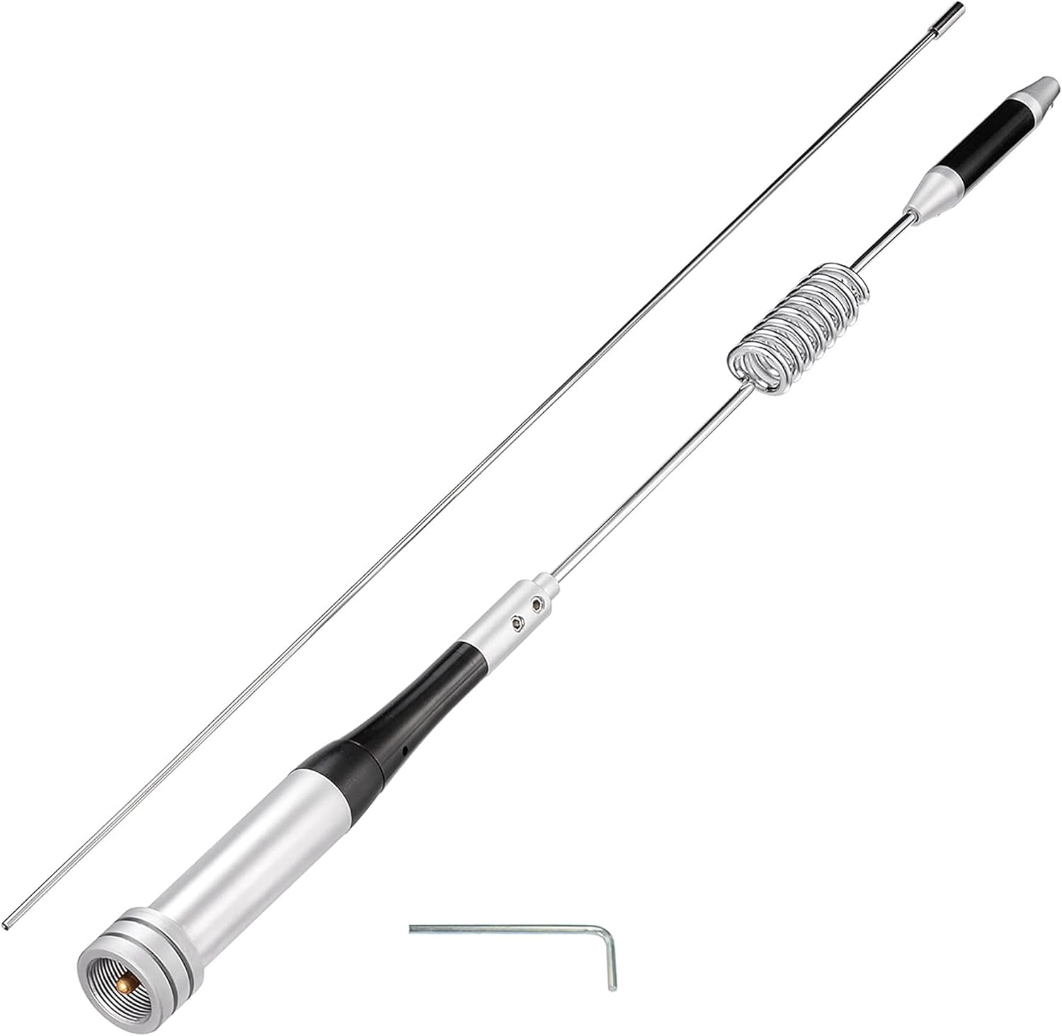 Bingfu Vehicle Dual Band Ham Radio Mobile Radio Antenna PL259 VHF UHF 136-174MHz 400-470MHz Amateur Mobile Transceiver Car Antenna for BTECH ICOM Midland Yaesu TYT AnyTone Radioddity Cobra