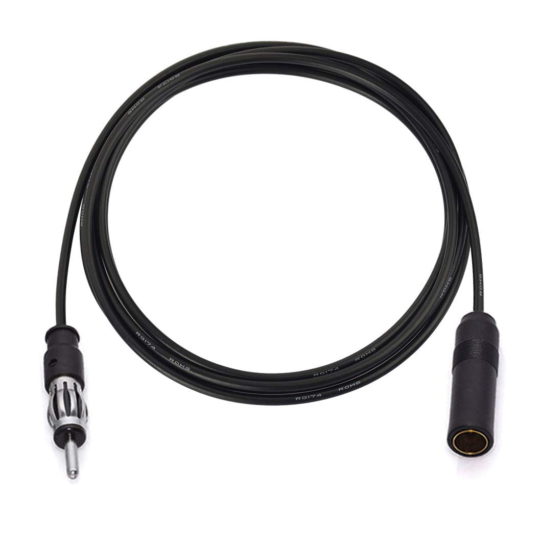 3m Motorola DIN Stecker auf Buchse Antennenkabel Universal Fahrzeug Auto Stereo FM AM Radio Verlängerungskabel für Fahrzeug Lkw Auto Audio Stereo Head Unit CD Media Receiver Player