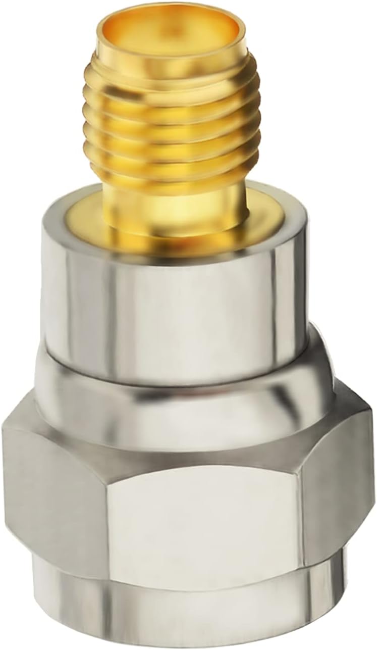 DAB Auto Antenne Adapter SMA Buchse auf F Stecker Antenne RF Konverter Set 2pcs kompatibel mit FM/AM/DAB + Radio Pioneer Pure