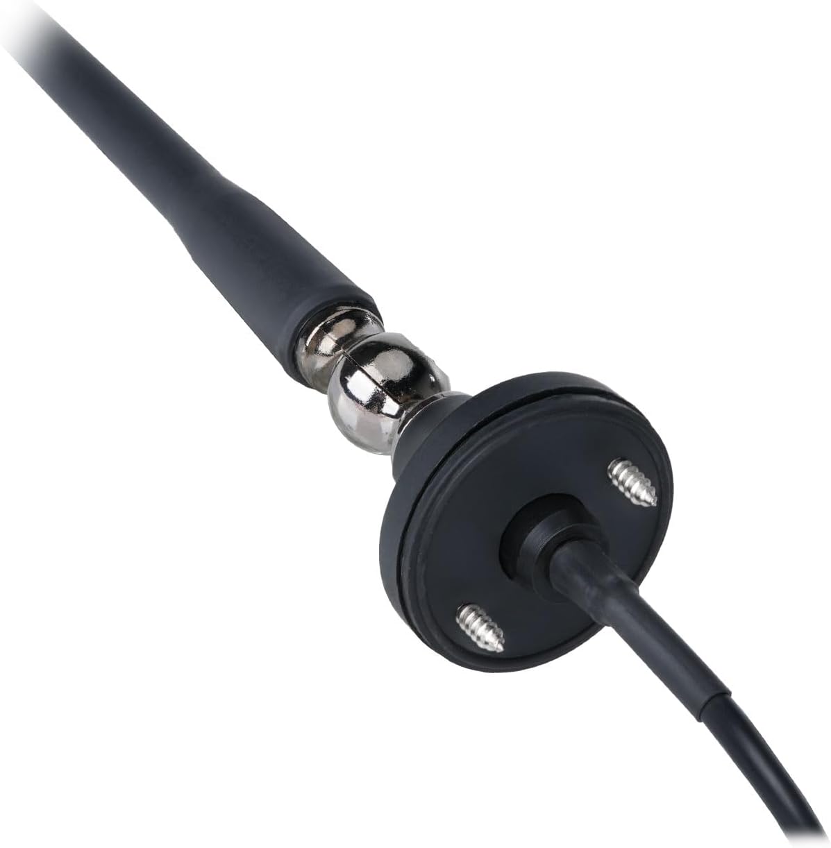 Bingfu Marine Boat Car Radio Antenna 16 Inch Flexible Mast Rubber Duck FM AM Stereo Waterproof for Car RV Motorhome ATV UTV Tractor Motorcycle Yacht Sailboat