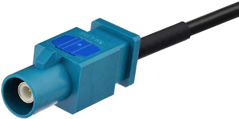 Fakra Z Buchse auf Fakra Z Stecker Auto Antennen Verlängerungskabel 5m für Autoradio Android Head Unit GPS Navigation FM AM Radio Sirius XM Satellitenradio 4G LTE TEL Telematik Bluetooth Modul