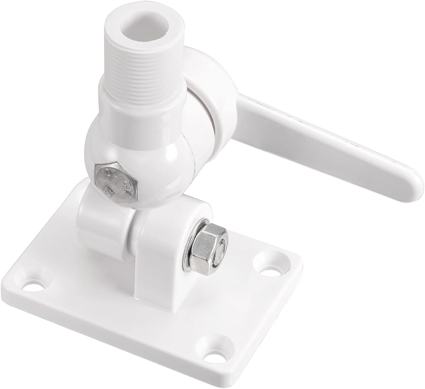 Bingfu Boot Marine GPS Navigation Externe Antenne 5 m Kabel mit Halterung kompatibel mit Boot Schiff Marine GPS Navigationssystem Einheit Modem Empfänger Wandler Explorer Fischfinder Echolot