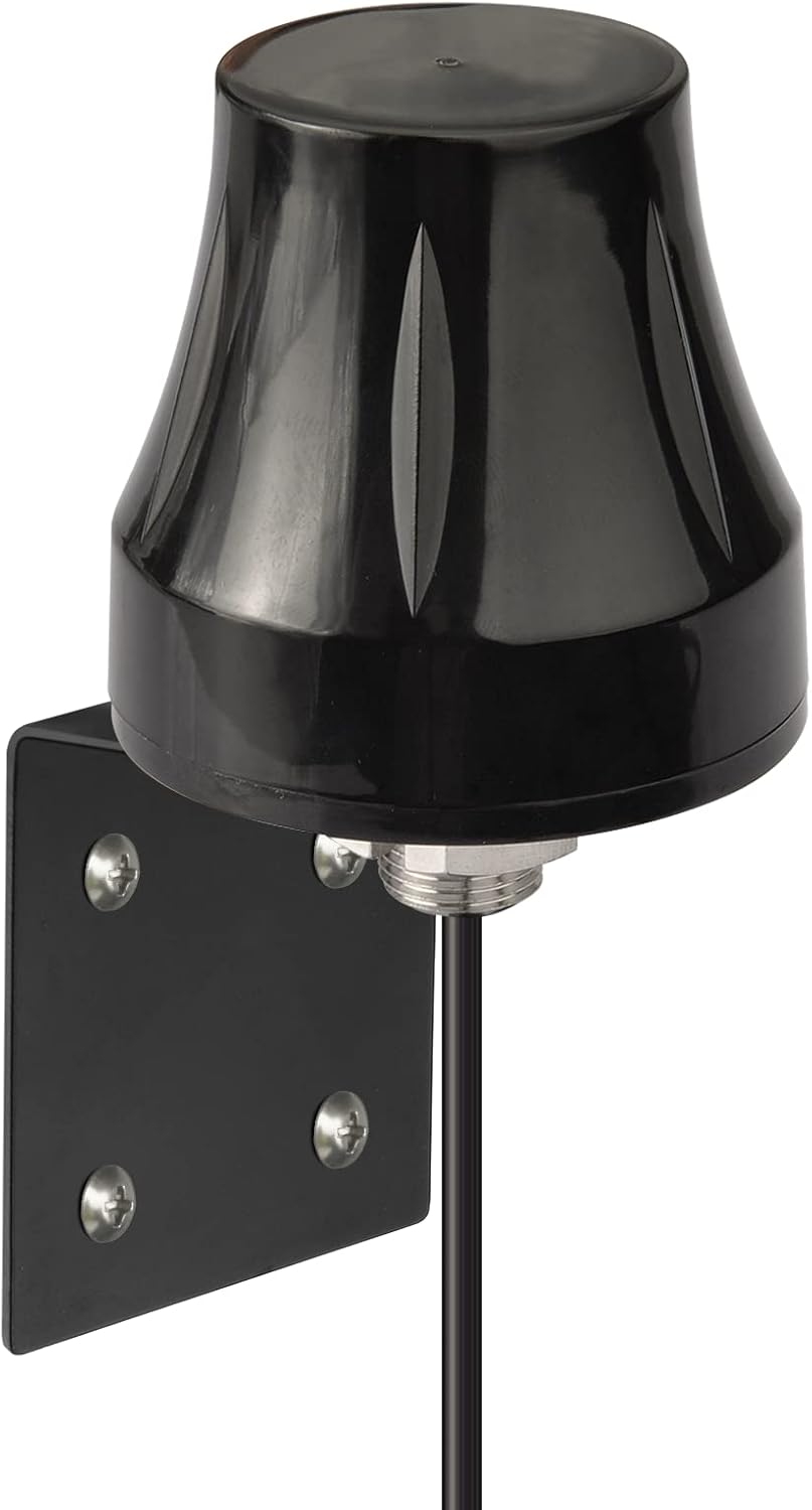 Bingfu 5dBi SMA Male Antenna Outdoor Fixed Bracket Wall Mount Waterproof Garage Door Gate Opener RP-SMA Antenna Extender