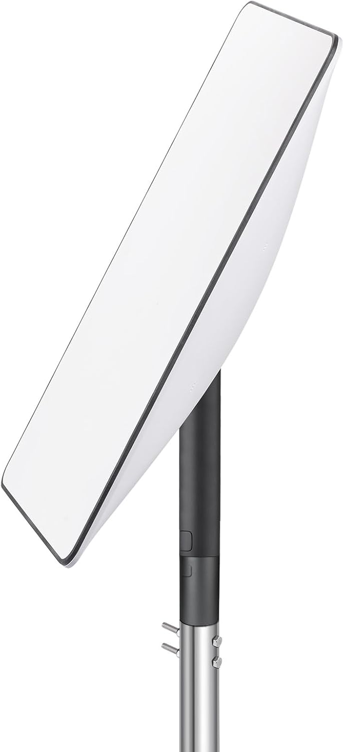 Antennen-Montagesatz für Starlink Satellitenschüssel Dishy V2 Standard Actuated Antenne - Solider Rohradapter & Edelstahl-Antennenbasis-Kit - für Marine-, Boots- und Automobilanwendungen