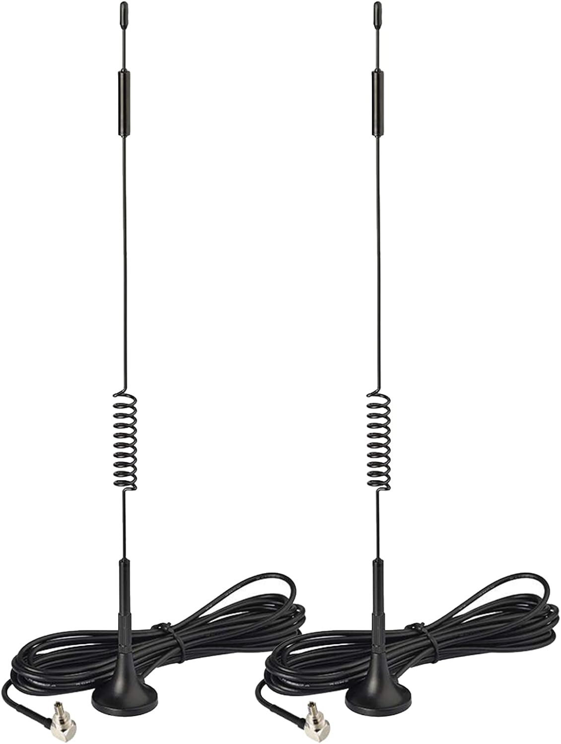 4G LTE Antenne 7 dBi Magnetfuß CRC9 Stecker Antenne mit 3m Verlängerungskabel 2-Stcük kompatibel mit Telekom Vodafone O2 Huawei 4G LTE-Router Gateway Modem Hotspot Mobilfunk Router Gateway