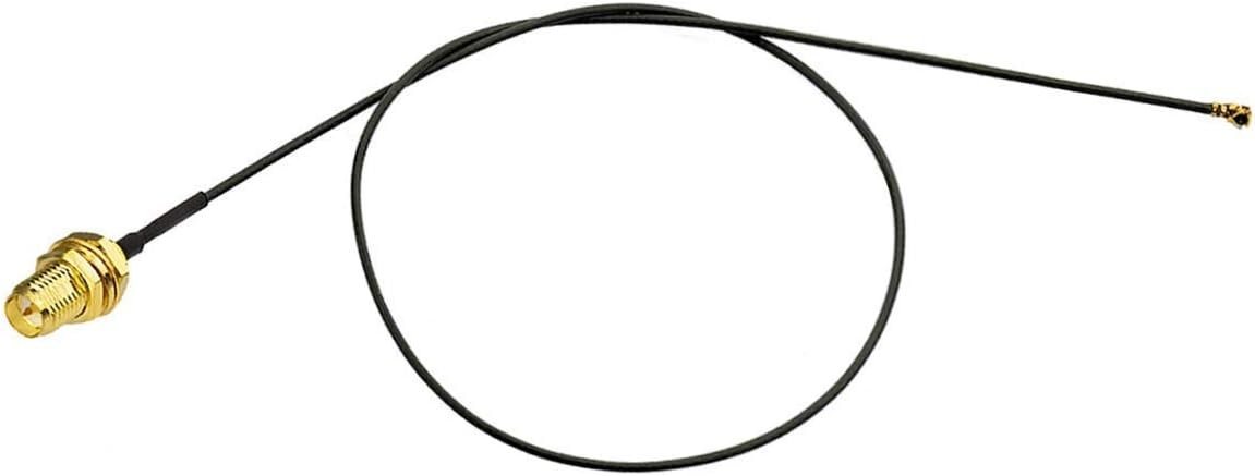 Bingfu U.FL IPX IPEX MHF4 auf RP-SMA Buchse WiFi-Antennenkabel 30 cm 2er-Pack für Intel AX200NGW 8265AC 8265NGW 7265AC 9560AC M.2 NGFF-Schnittstelle Drahtlose Netzwerkkarte WiFi-Adapter