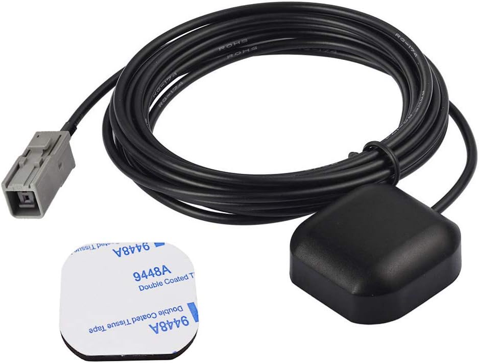 Bingfu Fahrzeug wasserdichte Aktive GPS Navigation Antenne Kompatibel mit Auto SUV Autoradio Clarion Alpine Navigation Head Unit