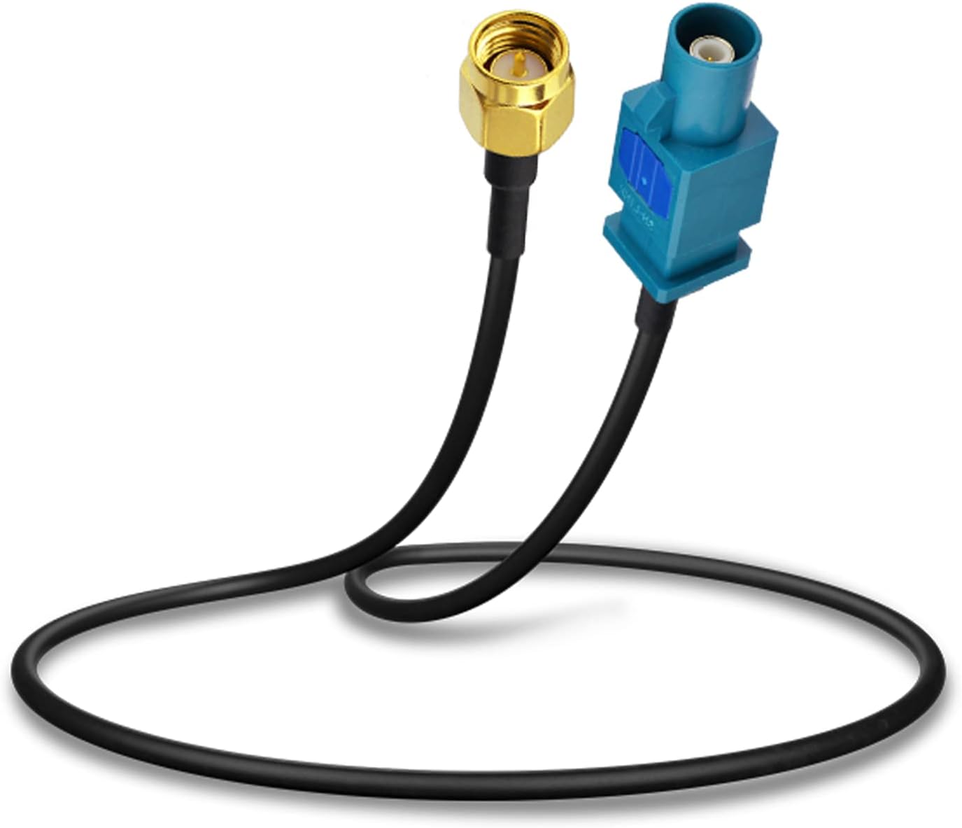 Fakra Z Stecker auf SMA Stecker Auto Antenne Verlängerungskabel 30cm für Autoradio Android Head Unit GPS Navigation FM Radio Sirius XM Satellitenradio 4G LTE TEL Telematik Bluetooth Modul