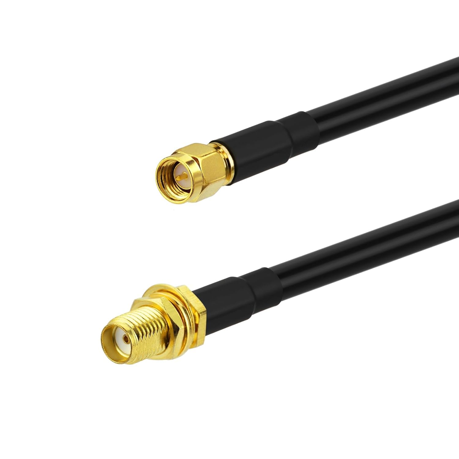 BINGFU SMA Kabel Buchse auf Stecker ALSR240 Verlustarmes Koaxialkabel 5 m