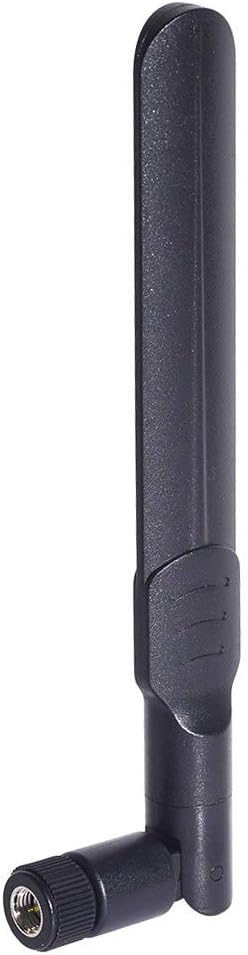 Bingfu Dualband WLAN Antenne 2,4/5,8 GHz 8 dBi SMA-Stecker Antenne (2er-Pack) für Drahtlose Vedio Security IP-Kamera Rekorder Überwachungsrekorder LKW-Anhänger Rückfahr-Rückfahrkamera Umkehrmonitor