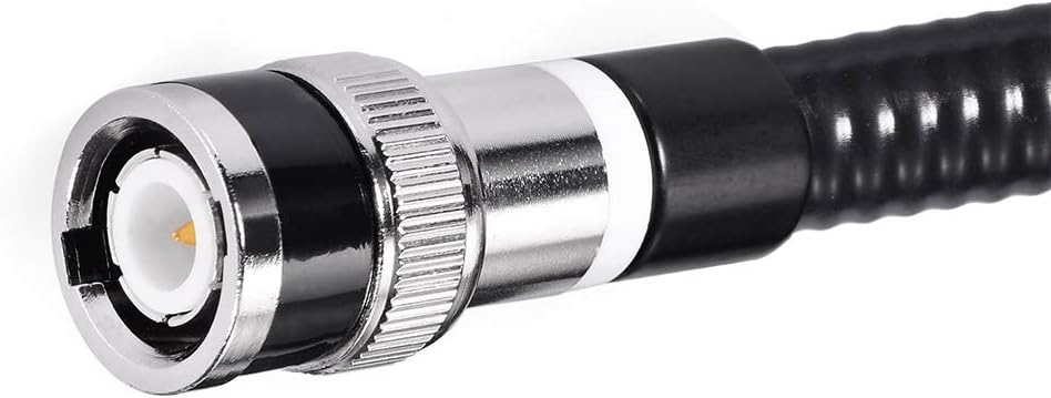 Bingfu CB-Antenne 27-MHz CB-Radioantenne BNC-Stecker Soft Whip CB-Antenne Kompatibel mit Cobra Midland Uniden Maxon Radio Shack Tragbarer Hand-CB-Radio Mobilfunk Polizeiradioscanner