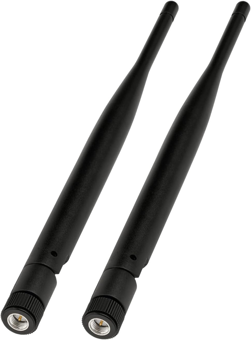 Bingfu 4G LTE Antenne 824-2700MHz 2dBi SMA Stecker 50 Ohm, 2 Stück