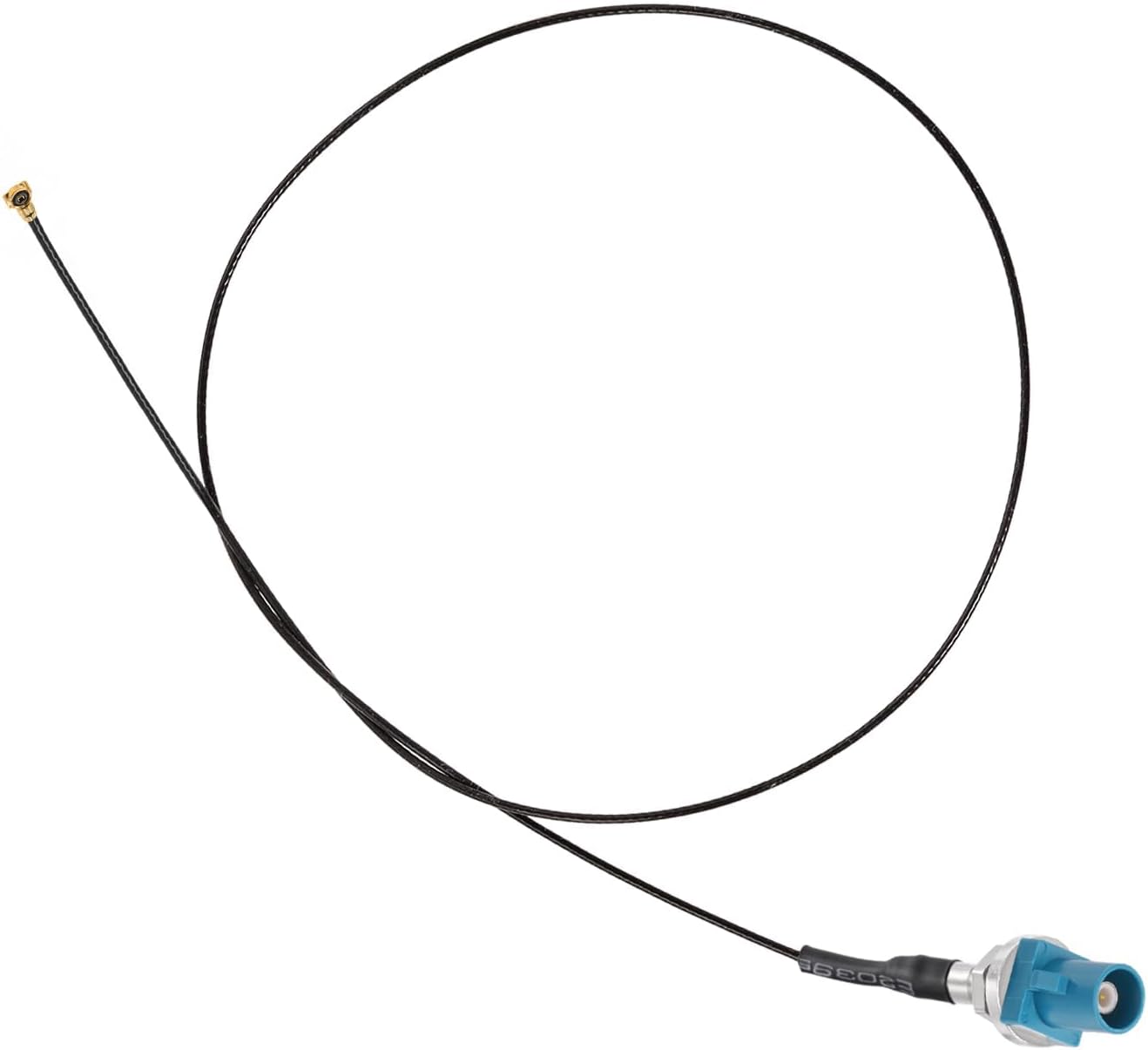 BINGFU Fakra Z Male Bulkhead O-Ring Pigtail Cable Adapter 11.8inch Compatible with Automotive GPS Receivers Bluetooth Wi-Fi Modules