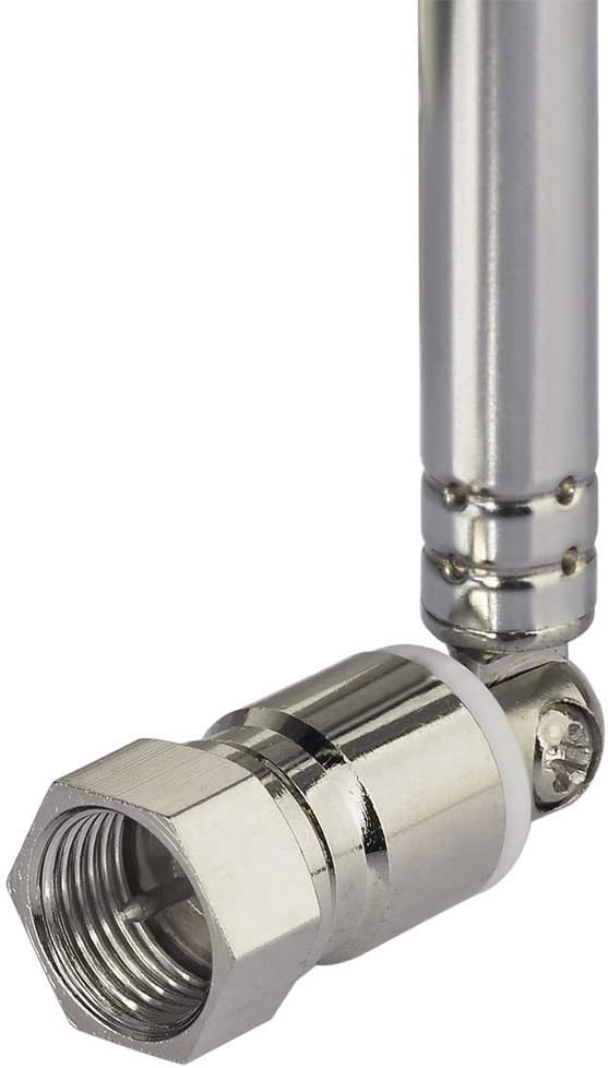 Bingfu FM Antenna 115cm 7 Sections Telescopic FM Radio Antenna Replacement for Yamaha Onkyo Pioneer Marantz Indoor Sound HD Radio Bluetooth Home Stereo Receiver AV Audio Video Home Theater Receiver