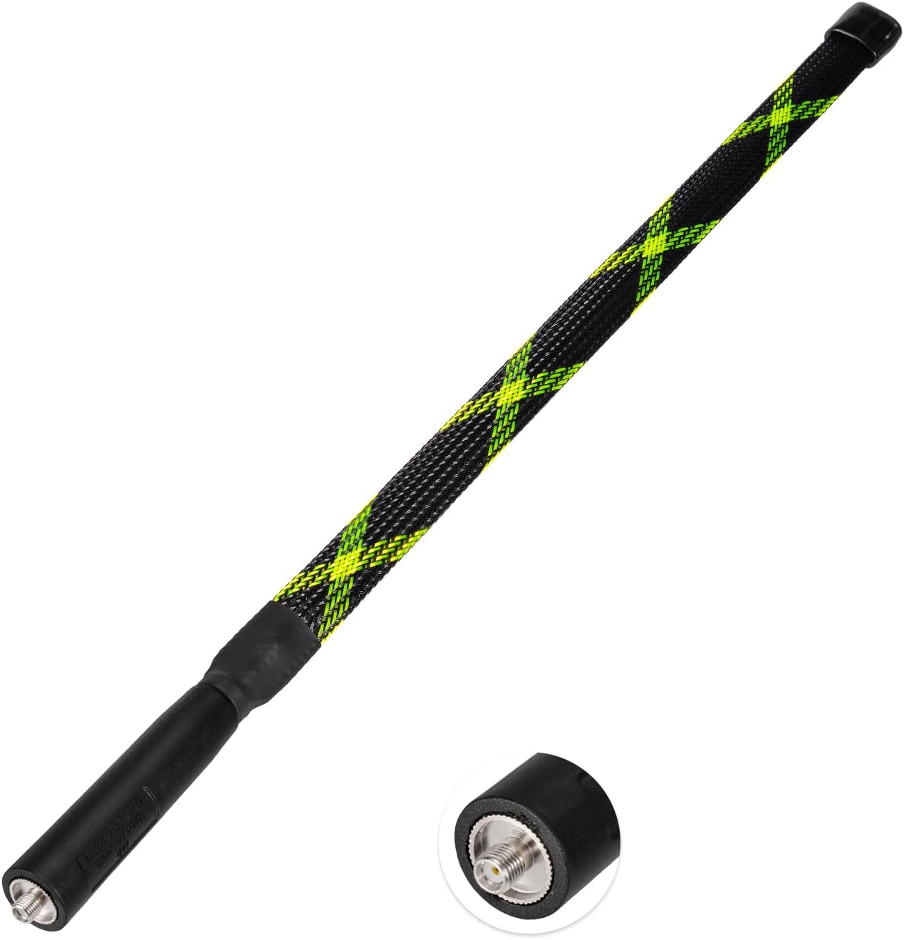 Bingfu Zweiband VHF UHF 136-460MHz 47.5cm faltbar Tarnfarbe CS Tactical SMA Buchse Amateurfunk Antenne für Baofeng UV-5R UV-82 BF-F8HP Wouxun HYT Handheld Two Way Radio Walkie Talkies