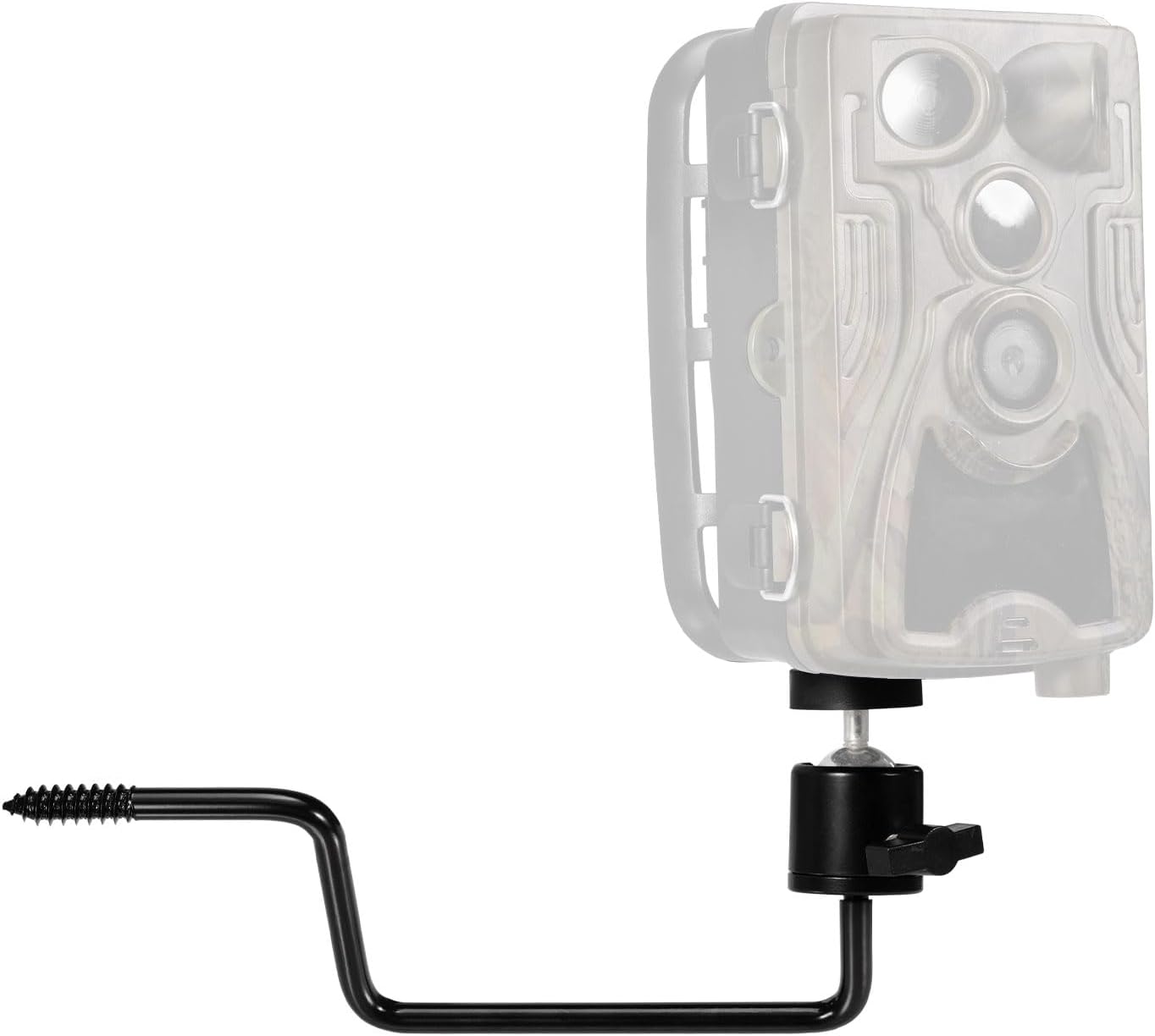 BINGFU M5 Screw Trail Camera Mount Hunting 360 Degrees Rotating Camera Tree Holder Bracket Quick Connect Mounting Kit for All Kinds of Hunting Cameras Night Vision Camera Solar Panel Chargers