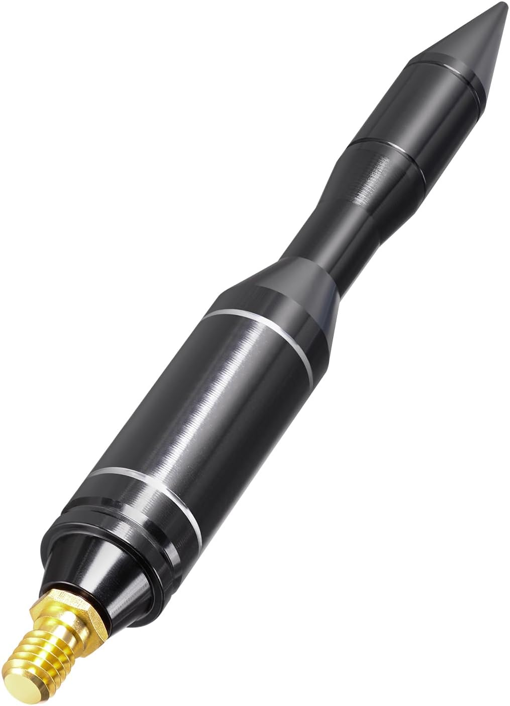 Bingfu Auto Antenne 14cm Kurzstab-Antenne im Rocket-Design, M8-M6 Adapter
