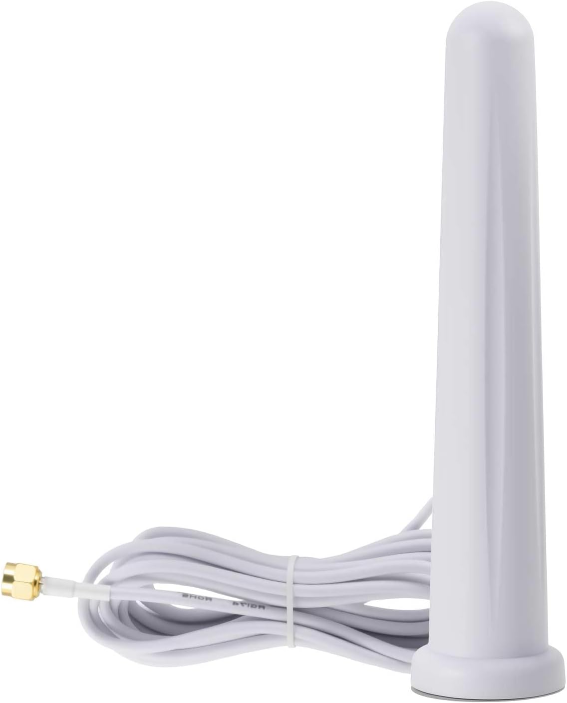 Bingfu Dualband WLAN Antenne 2,4/5,8GHz 5dBi RP-SMA Stecker, 3m Kabel
