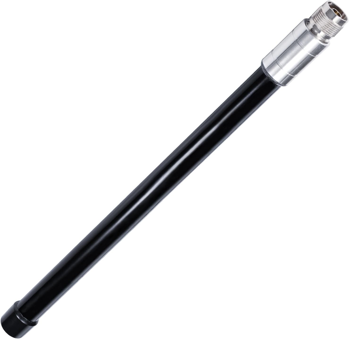 Bingfu Fiberglass 915mhz Lora Antenna Black with Adapter Compatible with Meshtastic Solar Node Repeater SX1276 SX1262 nRF52840 Wireless Module Mesh Node LoRaWAN IoT Gateway Lora Development Board