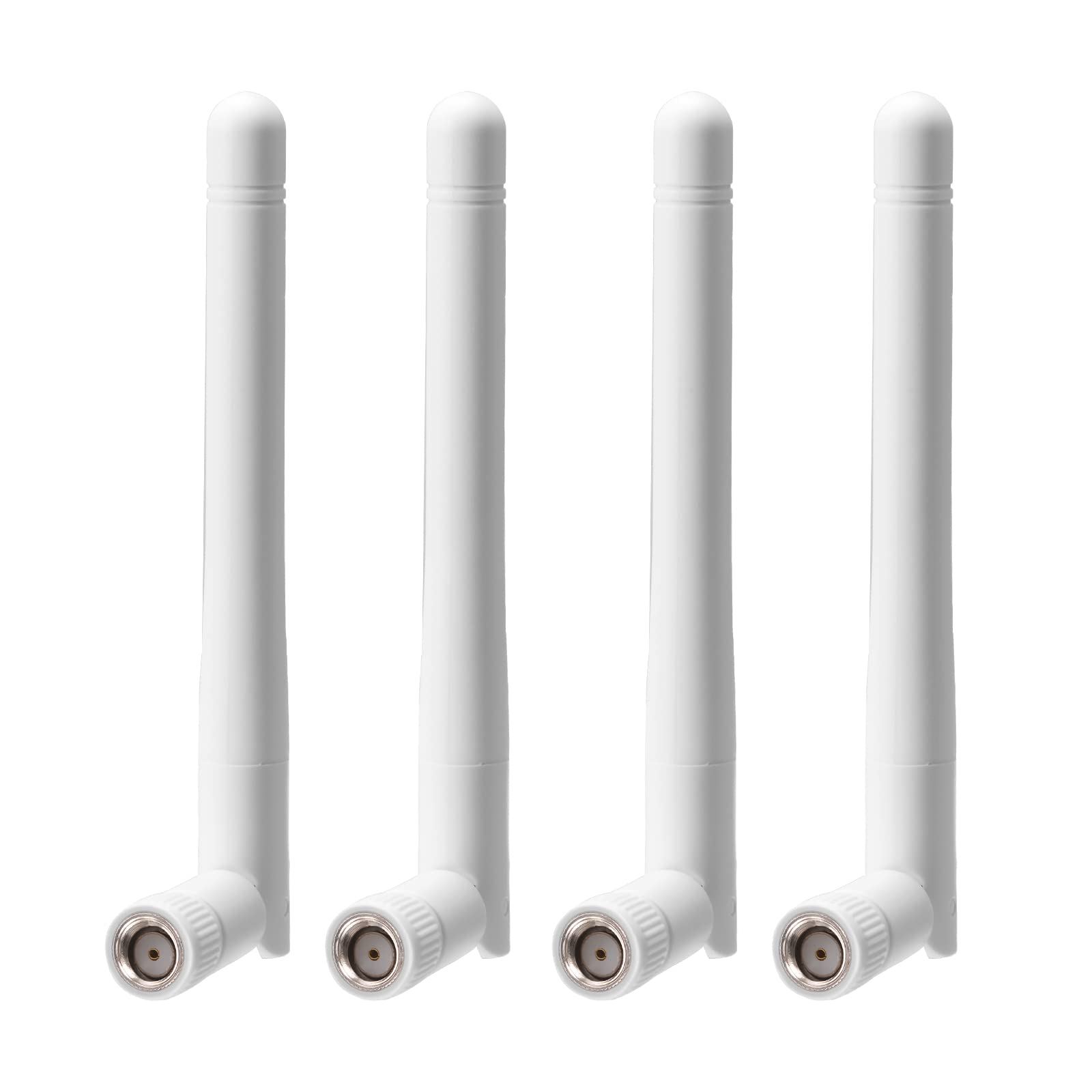 Bingfu External WiFi Antenna RP-SMA 2.4GHz 5GHz 5.8GHz 3dBi Dual Band Wireless Antennas Replacement (2-Pack) for WiFi Router Security IP Camera Access Point USB WiFi Adapter