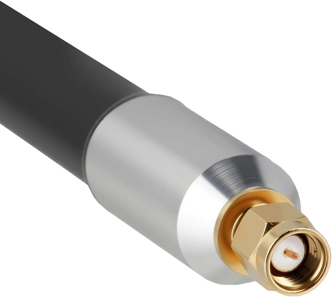 Bingfu 4G LTE Antenna SMA Male 700-2700MHz Outdoor Omnidirectional Fiberglass Cellular Antenna 3dBi for Router Trail Game Camera Security Camera