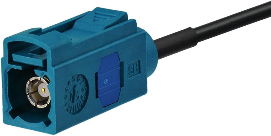 Fakra Z Buchse auf Fakra Z Stecker Auto Antennen Verlängerungskabel 5m für Autoradio Android Head Unit GPS Navigation FM AM Radio Sirius XM Satellitenradio 4G LTE TEL Telematik Bluetooth Modul