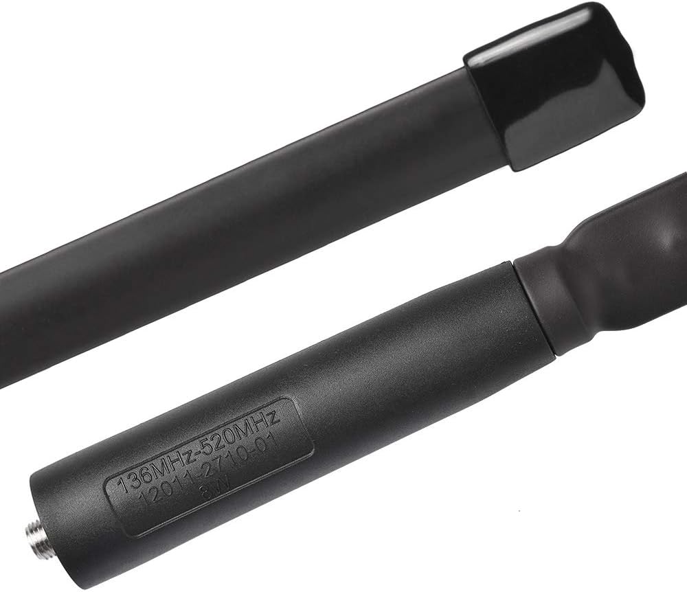 Funkgerät Antenne VHF UHF 136-460 MHz 72cm Faltbare CS Taktische SMA Buchse Amateurfunkantenne Kompatibel mit Kenwood Baofeng BF-F8HP UV-5R UV-82 BF-888S Handheld CB Amateurfunk Funksprechgerät