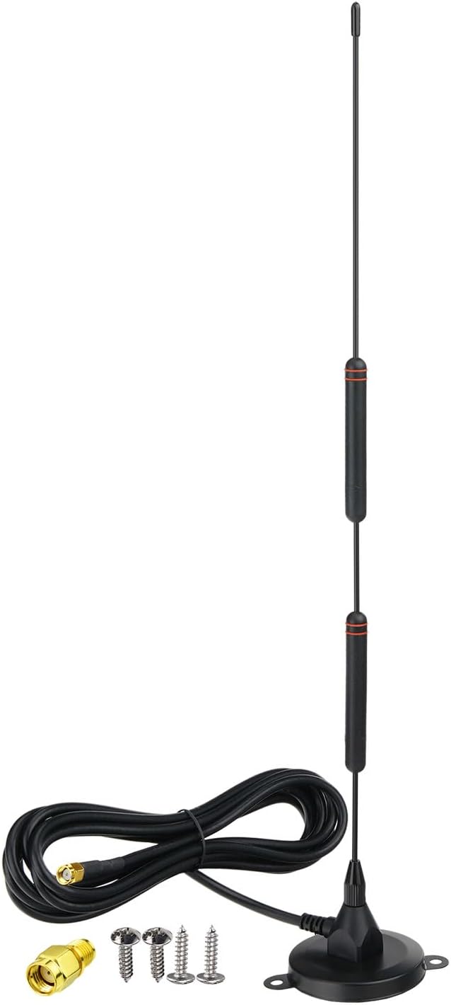 Bingfu High Gain 10dBi 4g LTE Cellular Magnetic Base MIMO SMA Male Antenna with RG58 Cable Compatible with 4G LTE Wireless CPE Router Hotspot Cellular Gateway Industrial IoT Router