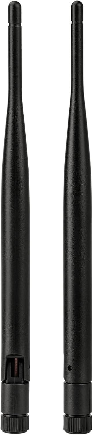 Bingfu 4G LTE Antenne 824-2700MHz 2dBi SMA Stecker 50 Ohm, 2 Stück