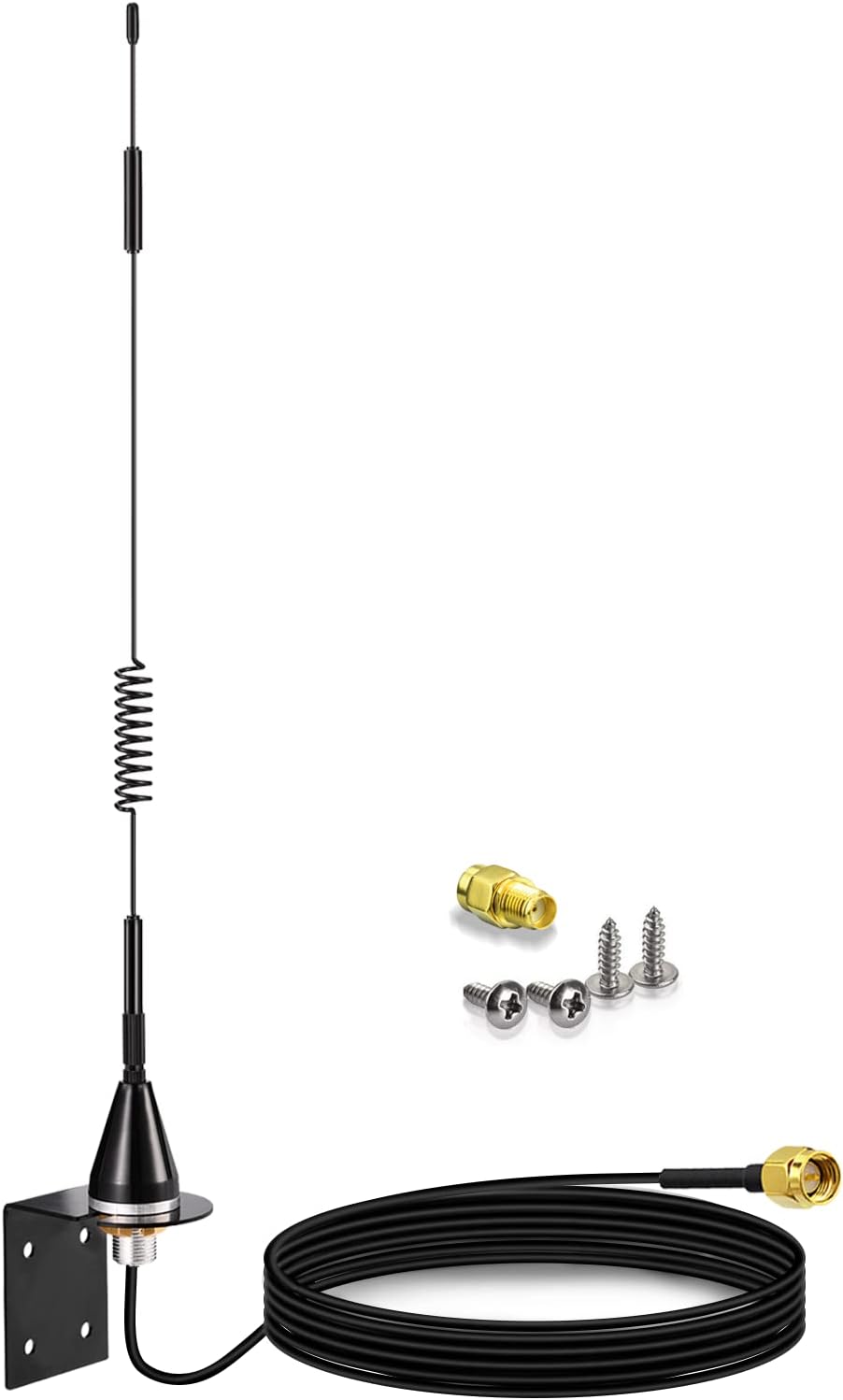 Lora Gateway Antenne 868MHz 2dBi RP-SMA Stecker Antenne Outdoor Feste Halterung Wandhalterung Antenne für RAK Helium Hotspot Modul Bobcat Nebra HNT Miner LoRaWAN SyncroBit Gateway