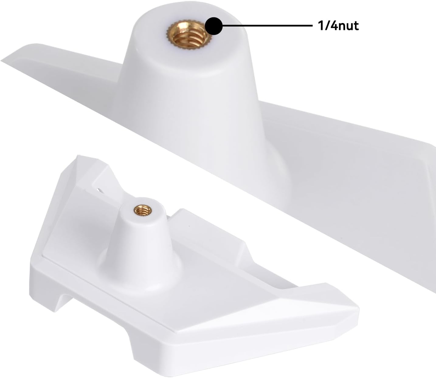 Bingfu Car Mount for Starlink Mini, Roof Suction Mount with 1/4" Nut Compatible with Starlink Mini Aerial Bowl for Smooth Surfaces